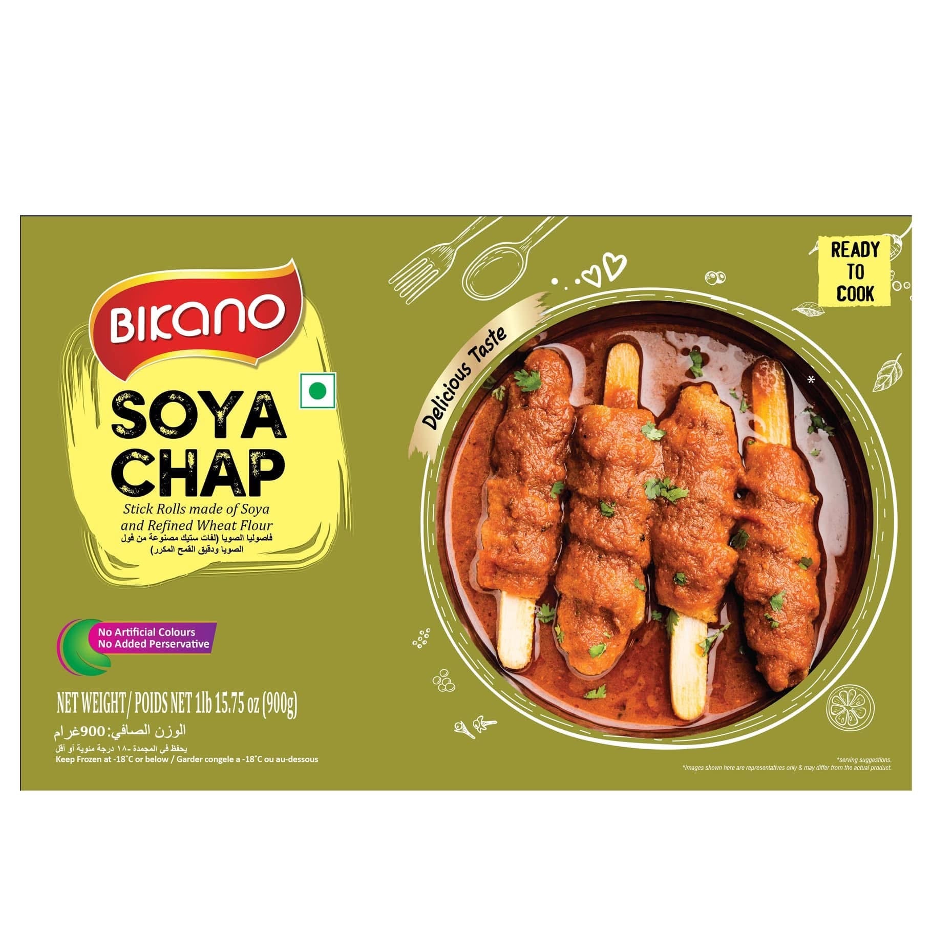 Bikano Soya Chap 900 g