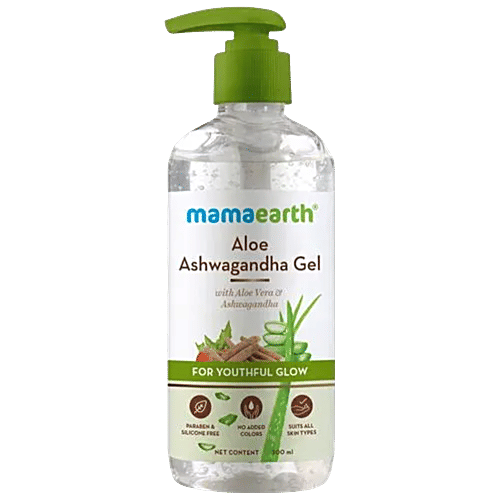 Mamaearth Aloe Ashwagandha Gel 300 ml