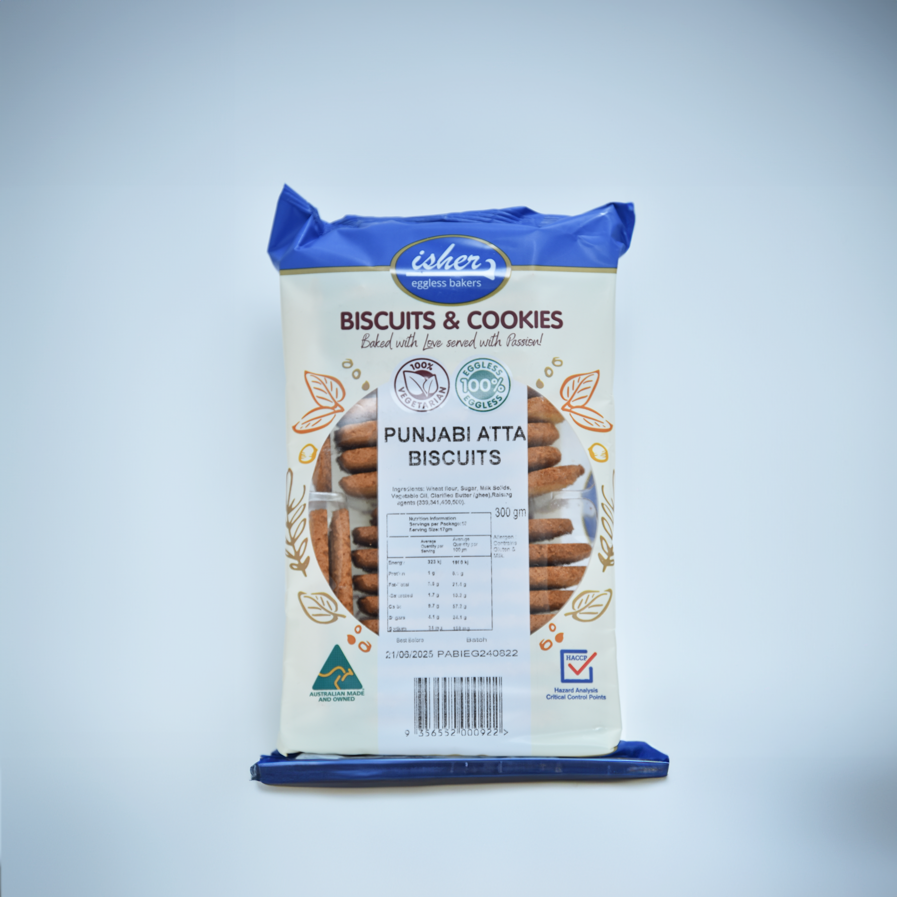 Isher Punjabi Atta Biscui 300 g