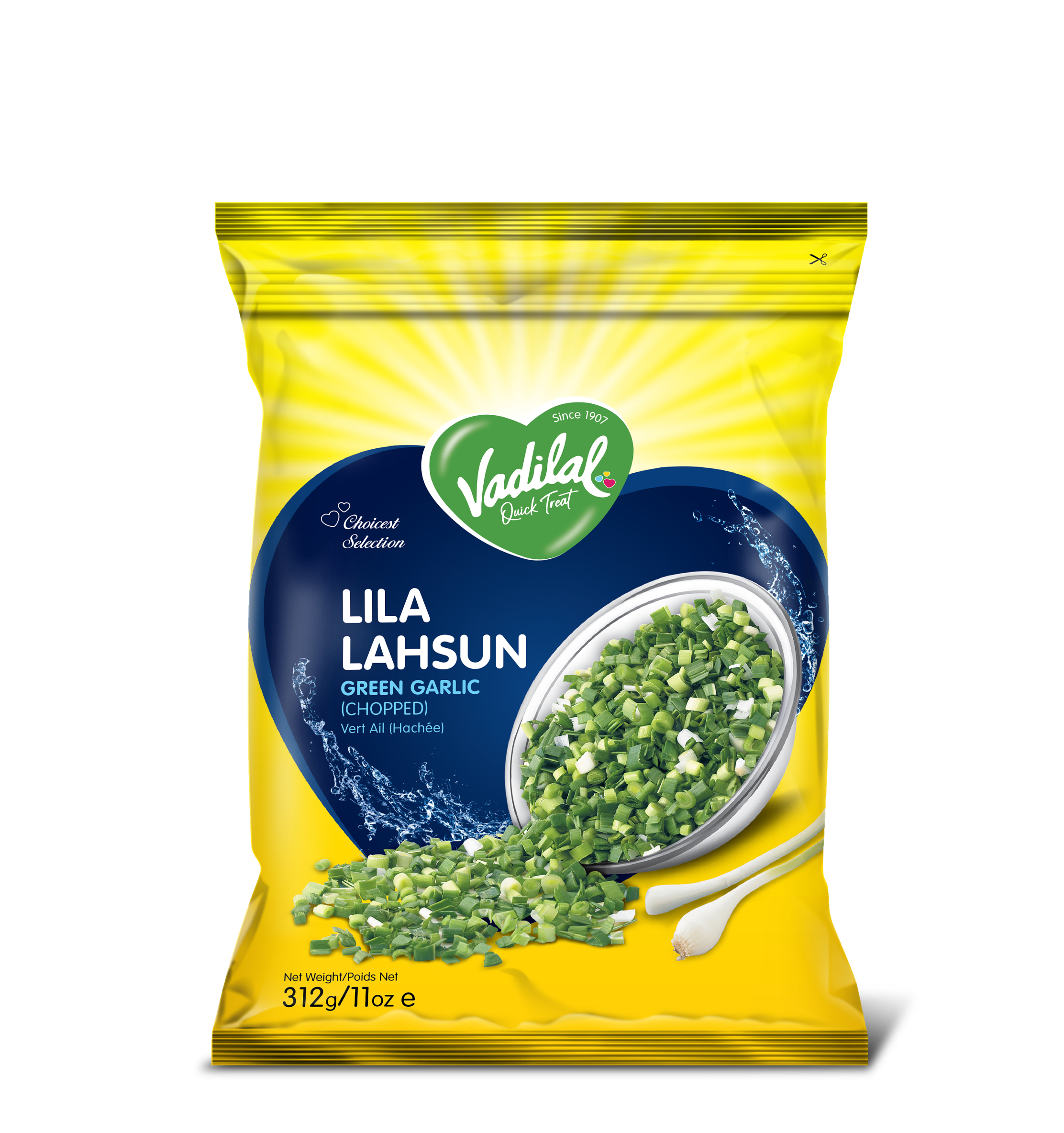 Vadilal Lila Lahsun 312 g