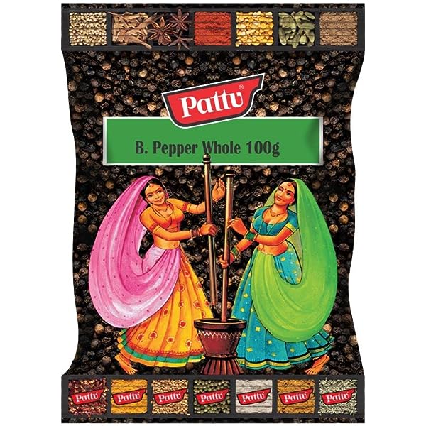 Pattu Black Pepper Whole 100 g