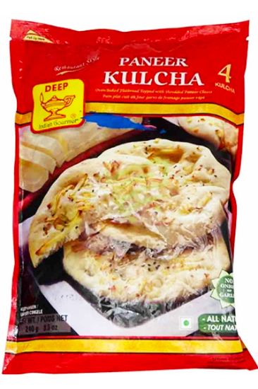Deep 4Pcs Paneer Kulcha
