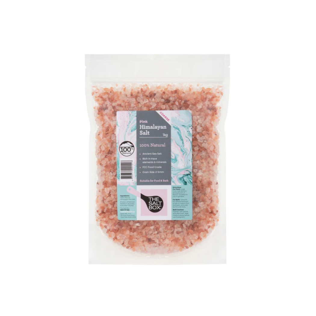Indya Himalayan Pink Salt Coarse 1 kg