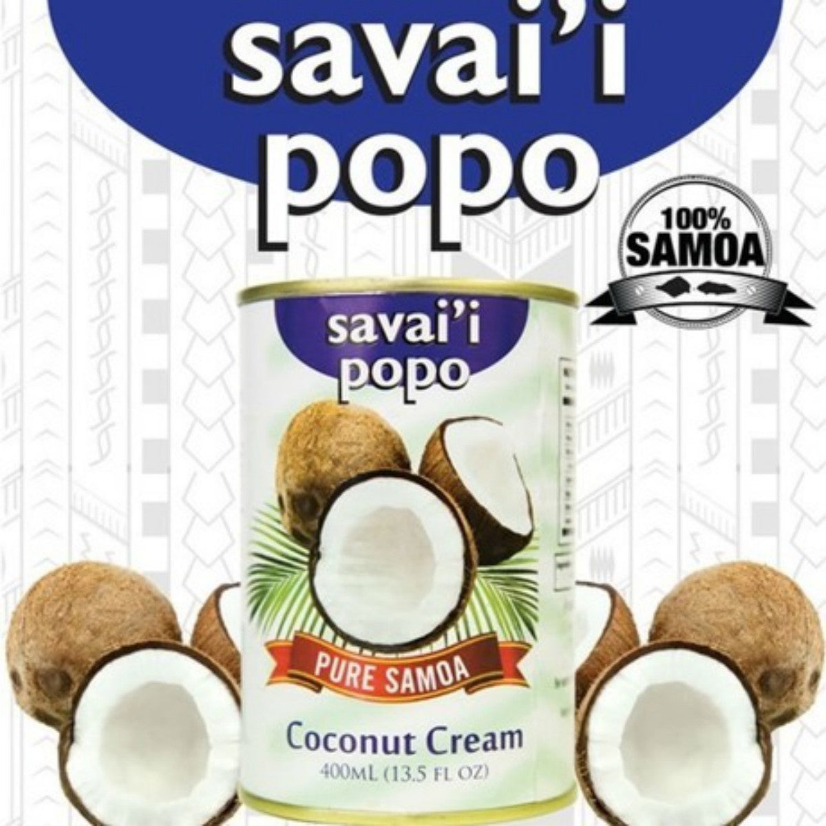 Savaii Popo Coconut Cream 400 ml