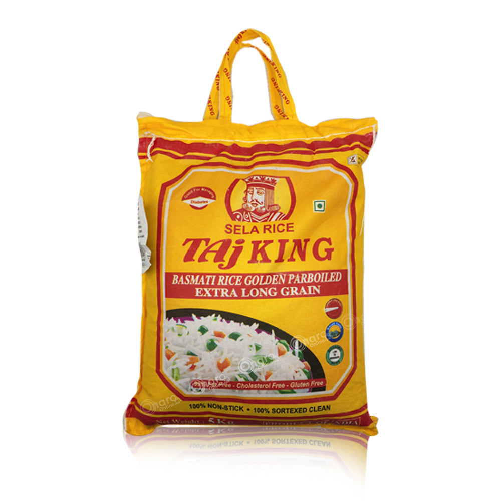 Taj Classic Parboiled Golden Basmati Rice 5 kg