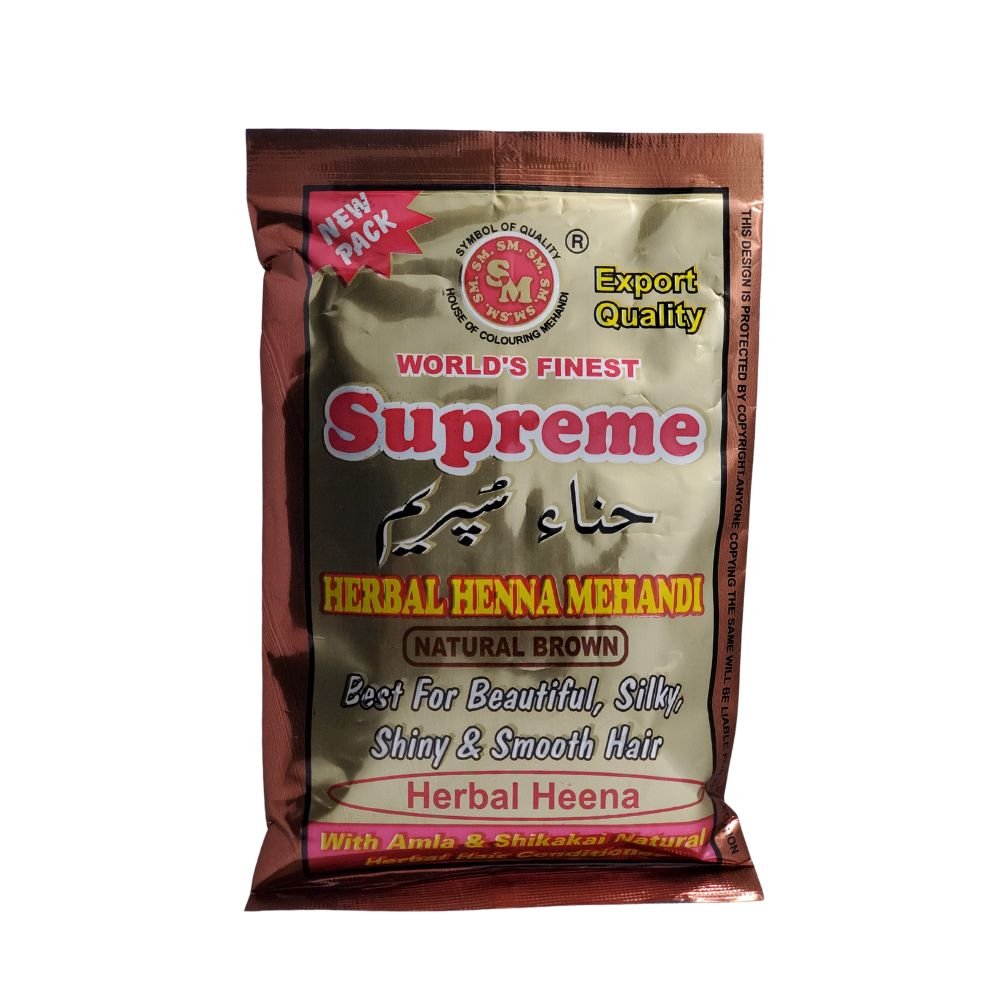 Supreme Herbal Henna Mehandi D Brown 150 g