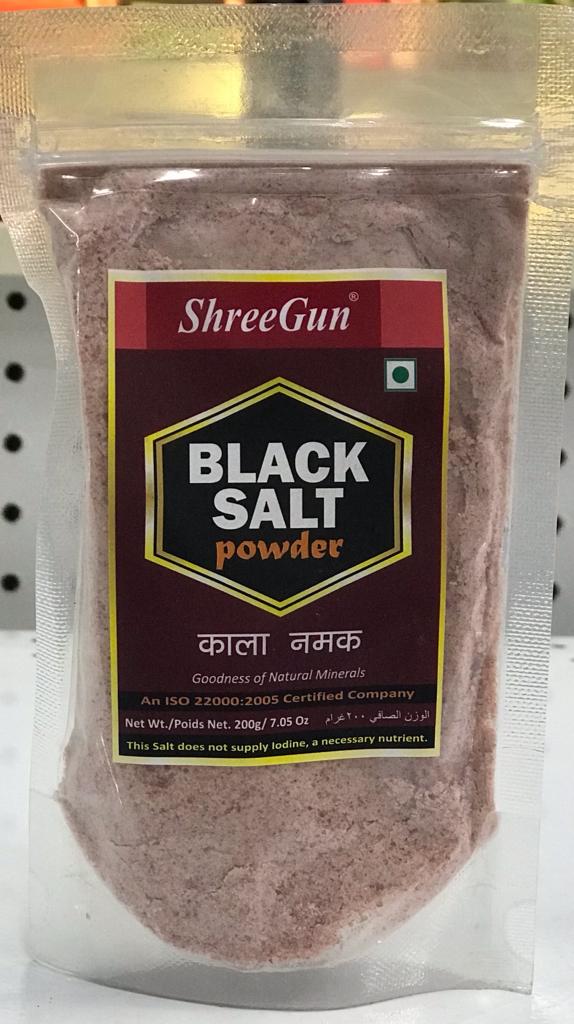Khushboo Black Salt Pwd 200 g