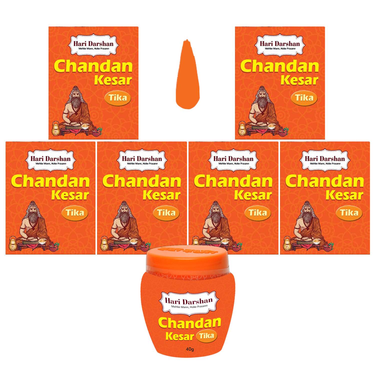 Hari Darshan Chandan Kesar Tikka 40 g
