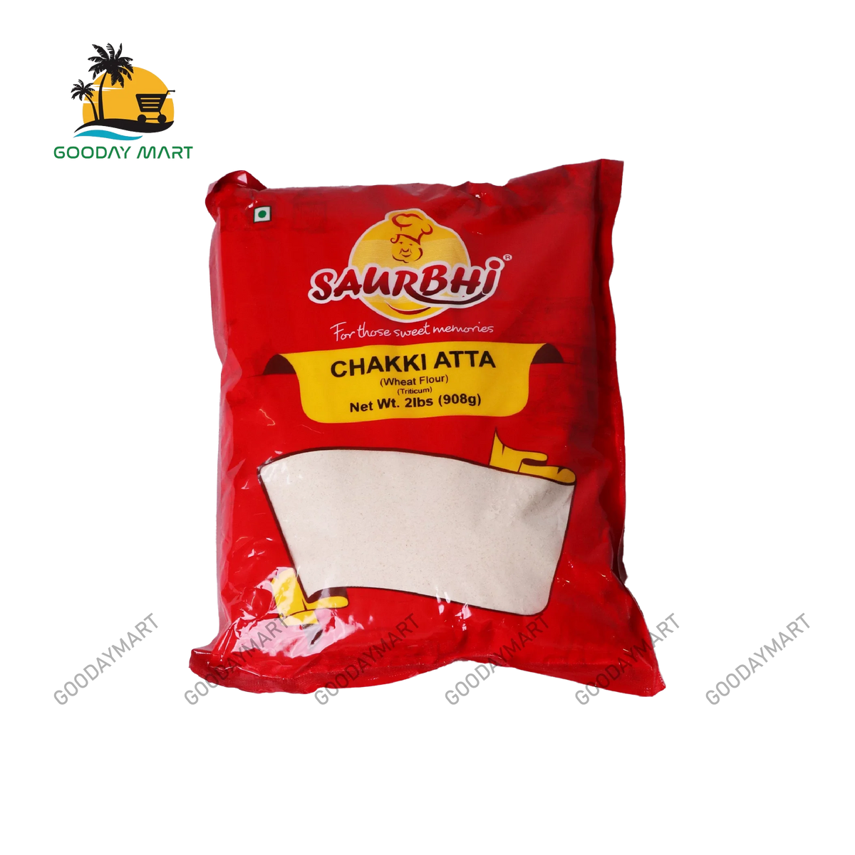 Saurbhi Chakki Atta 2 Lbs
