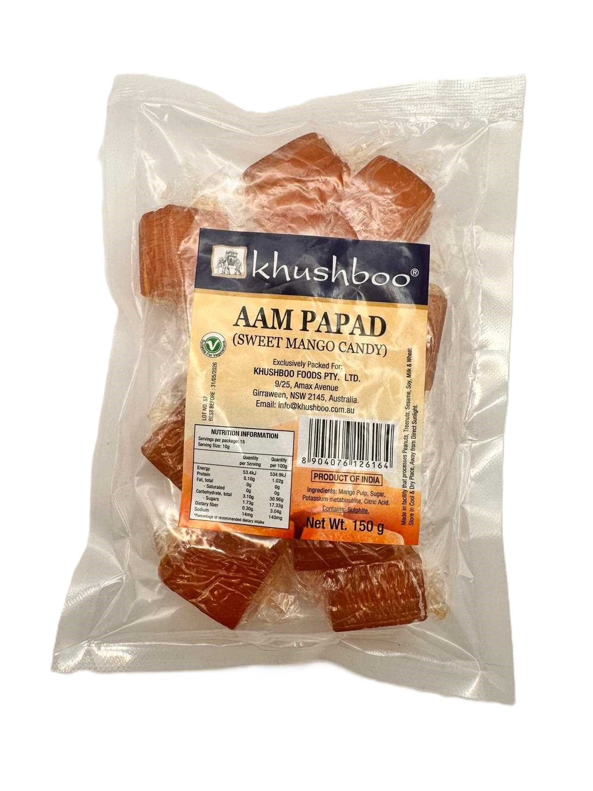 Khushboo Aam Papad 150 g