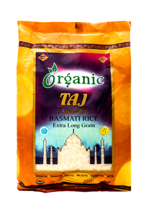 Taj Organic Aromatic Basmati Rice 2.5 kg
