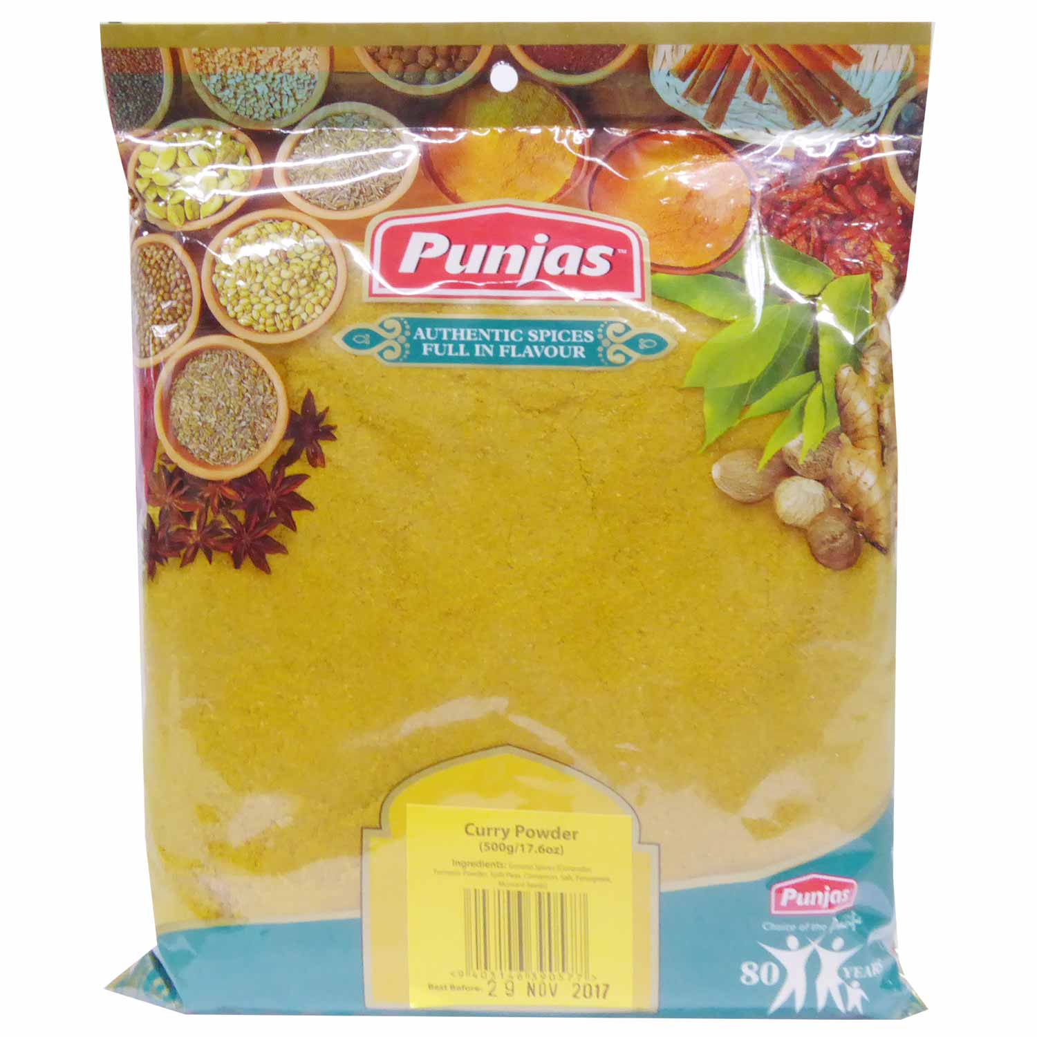 Punjas Curry Powder 500 g