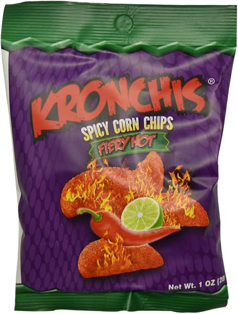 Aaha Crinkled Corn Chips Hot N Spicy 140 g