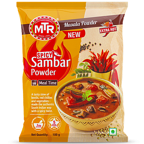 MTR Spicy Sambar Pwdr 100 g