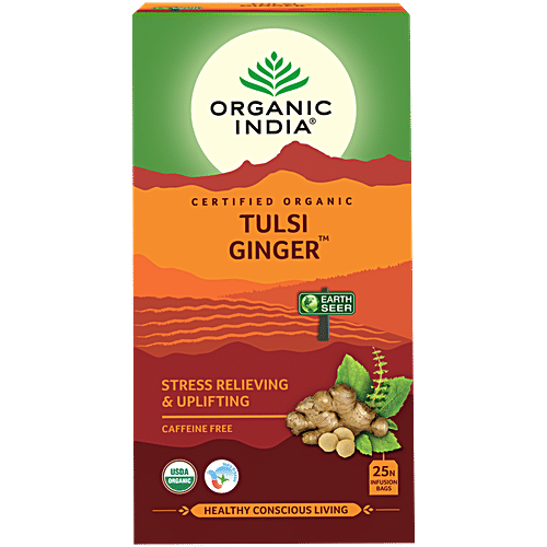 Organic Tulsi Ginger T Bags