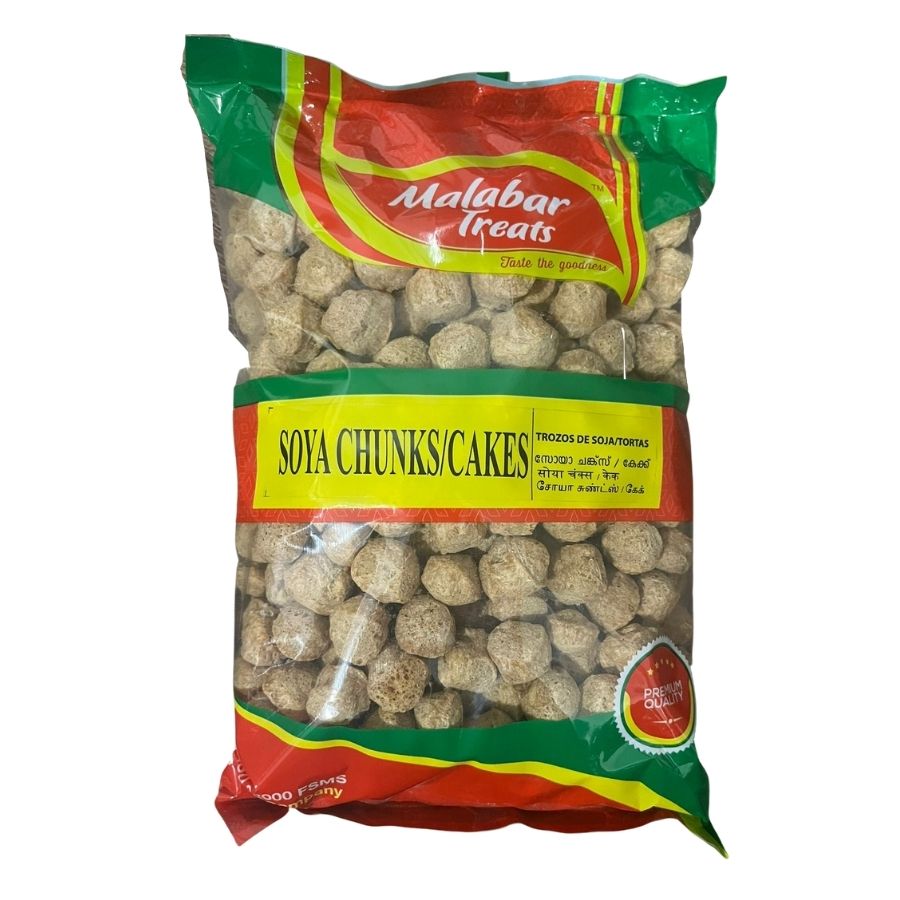Malabar Treats Soya Chunks 454 g