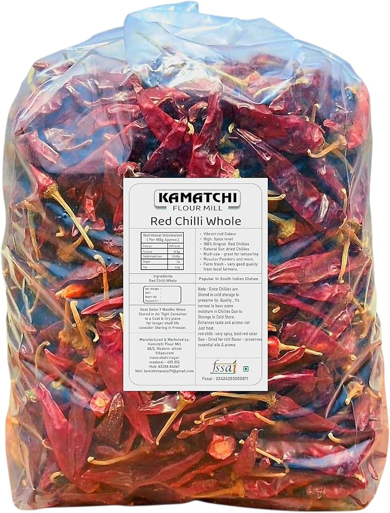 Mahek Chilli Whole With Stem 200 g