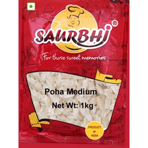 Saurbhi Poha Medium 1 kg