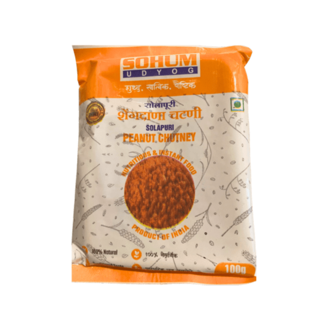 Sohum Solapuri Peanuts Chutney 100 g