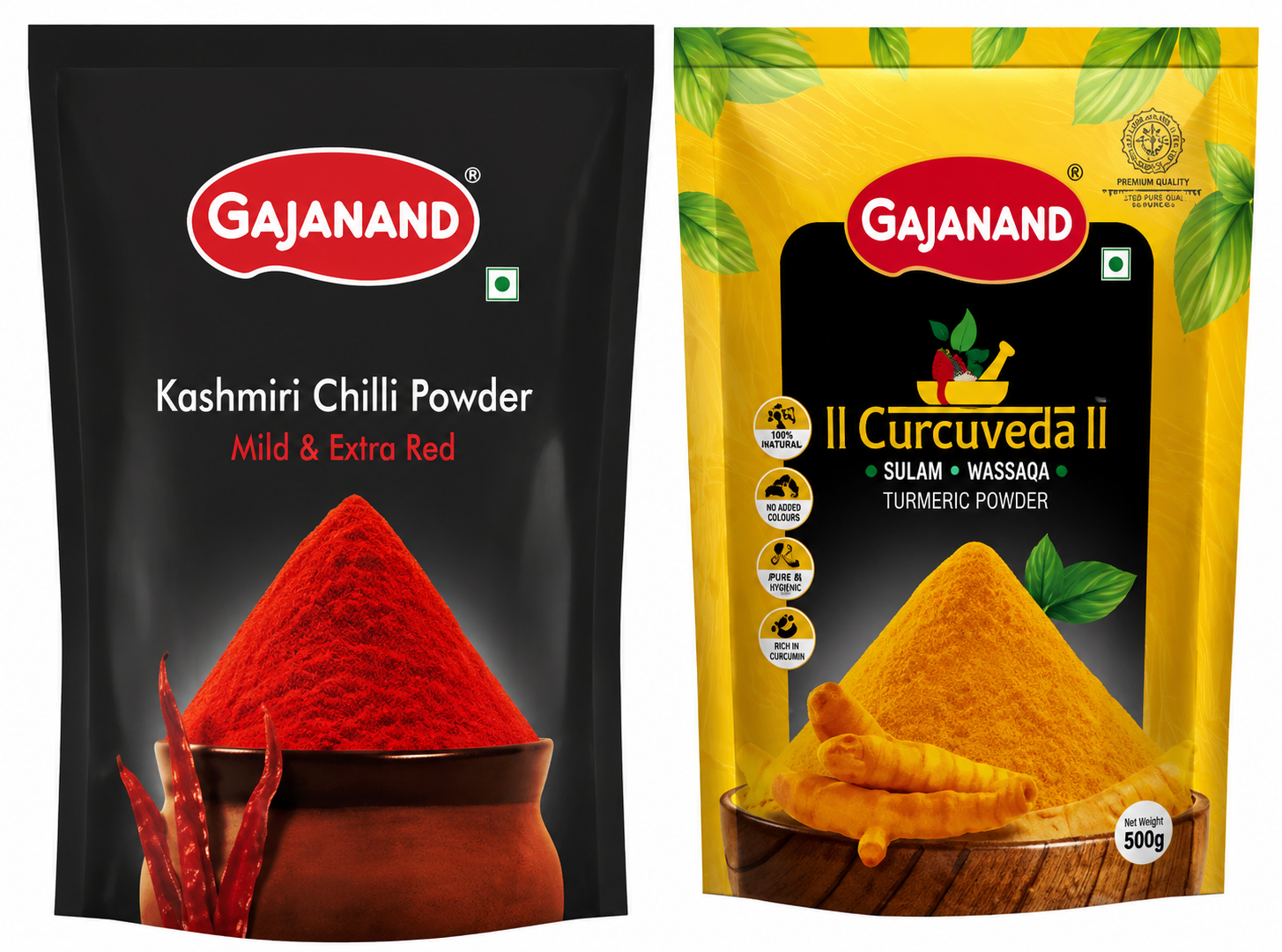Gajanand Kashmiri Kumthilal Chilli Powder 500 g