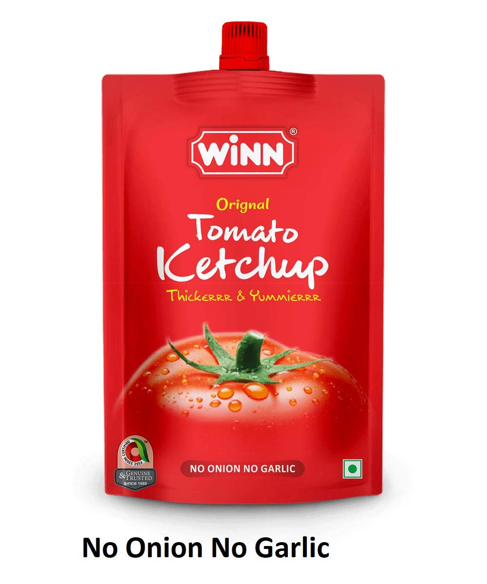 Winn Sauce Jain Tomato Ketchup 340 g