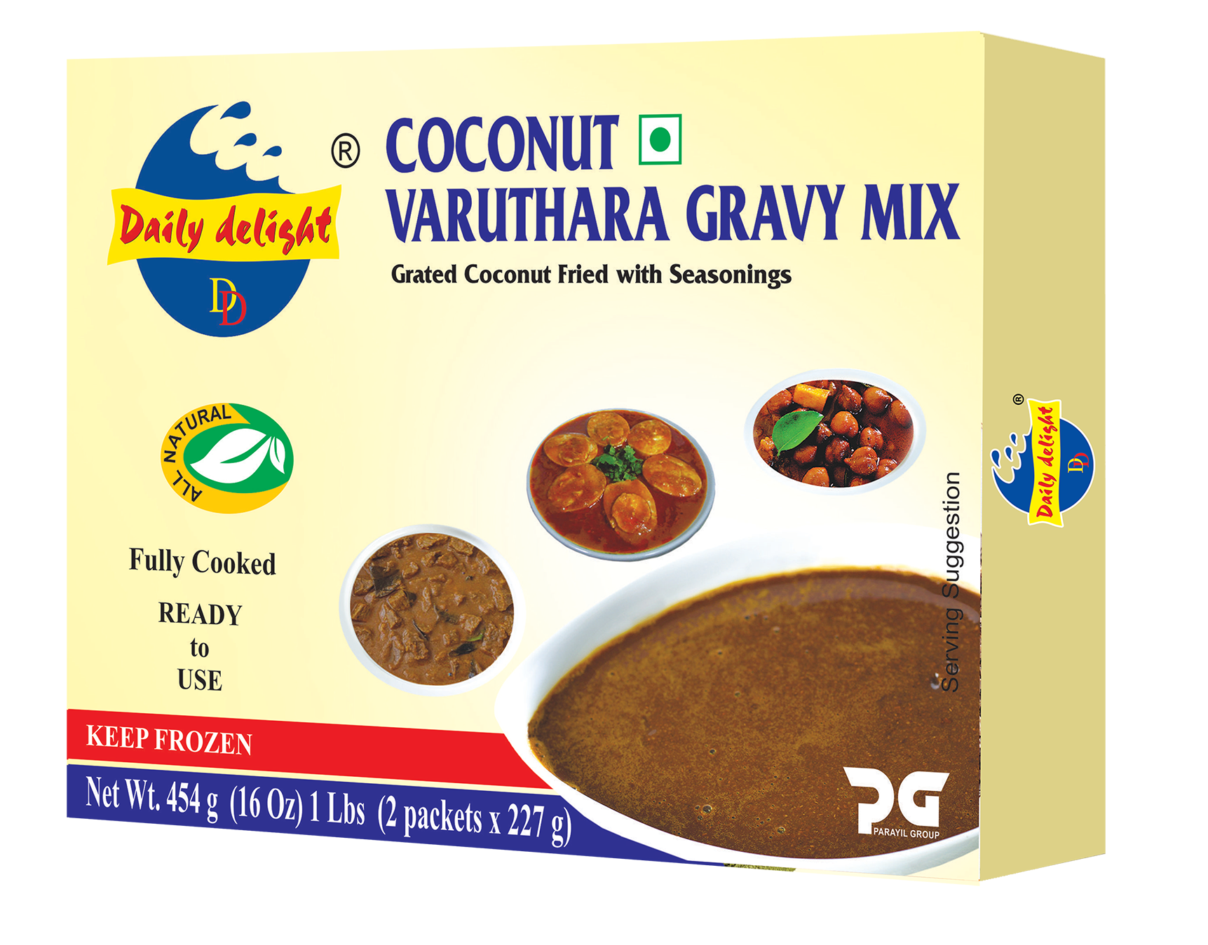DD Coconut Varuthara Gravy Mix 454 g