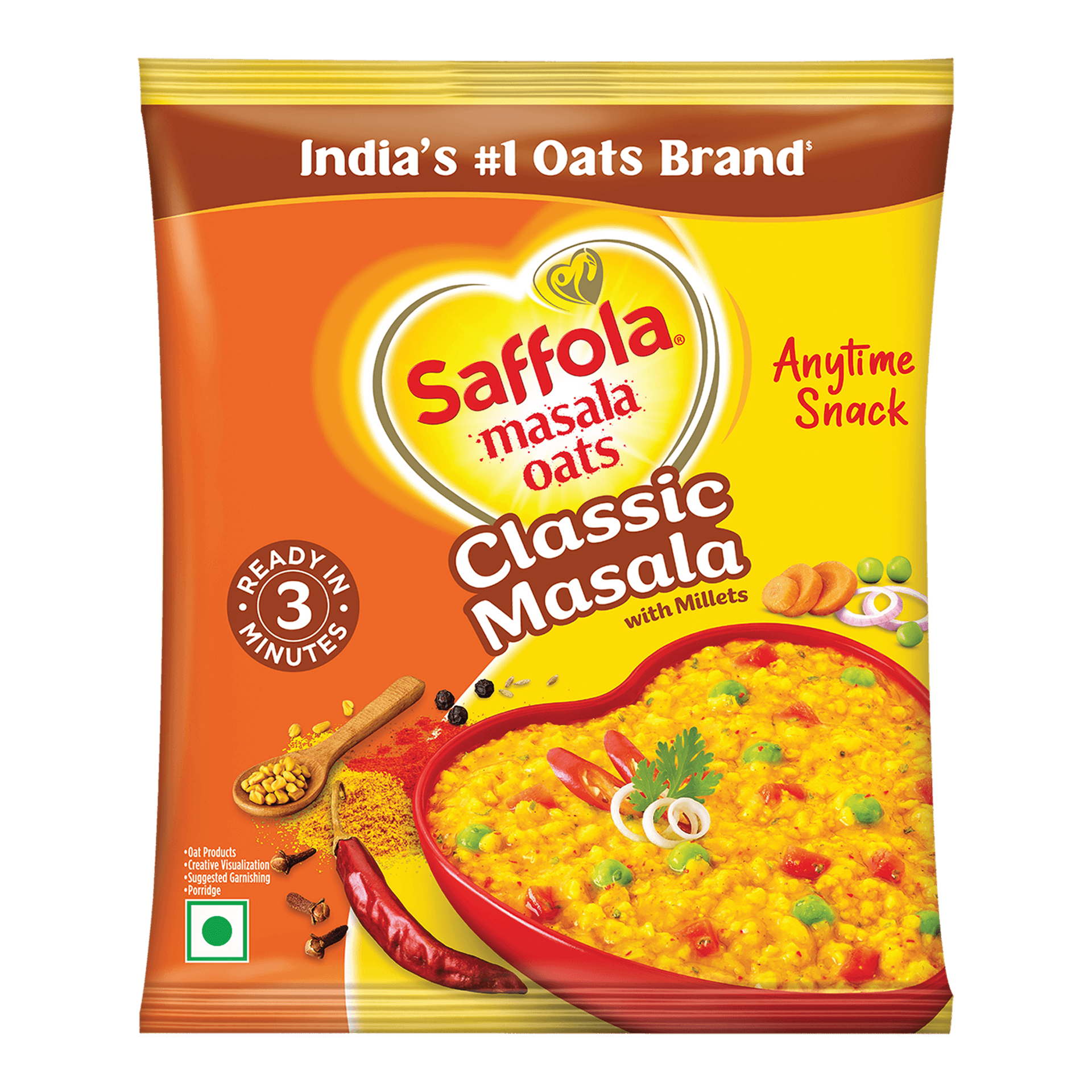 Saffola Classic Masala Oats 482 g