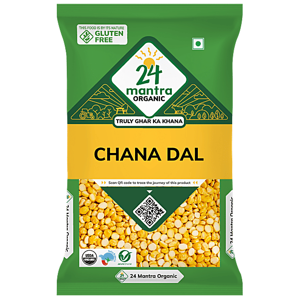 24 Mantra Organic Chana Dal 1 kg
