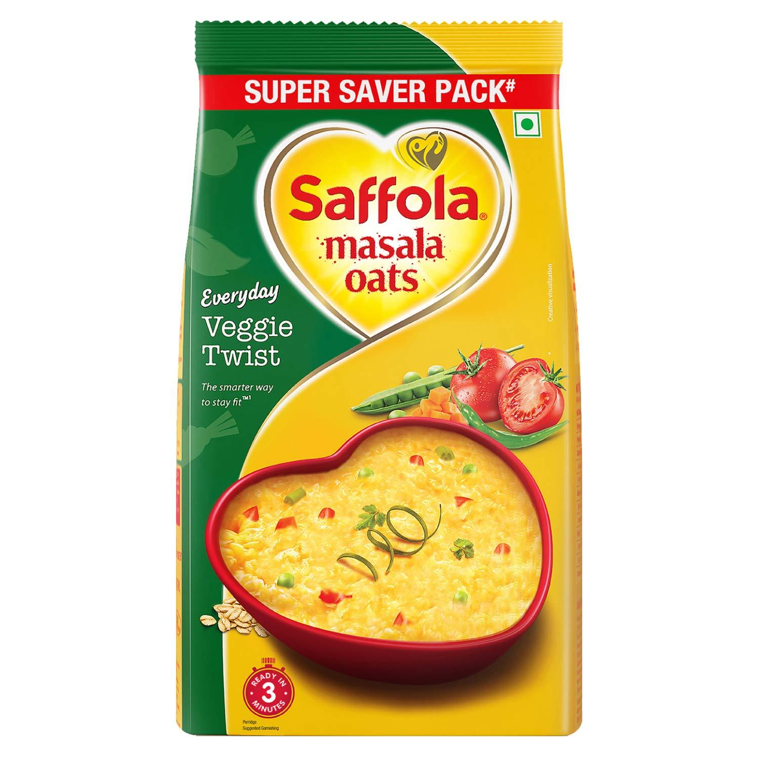 Saffola Masala Oats Veggie Twist 500 g