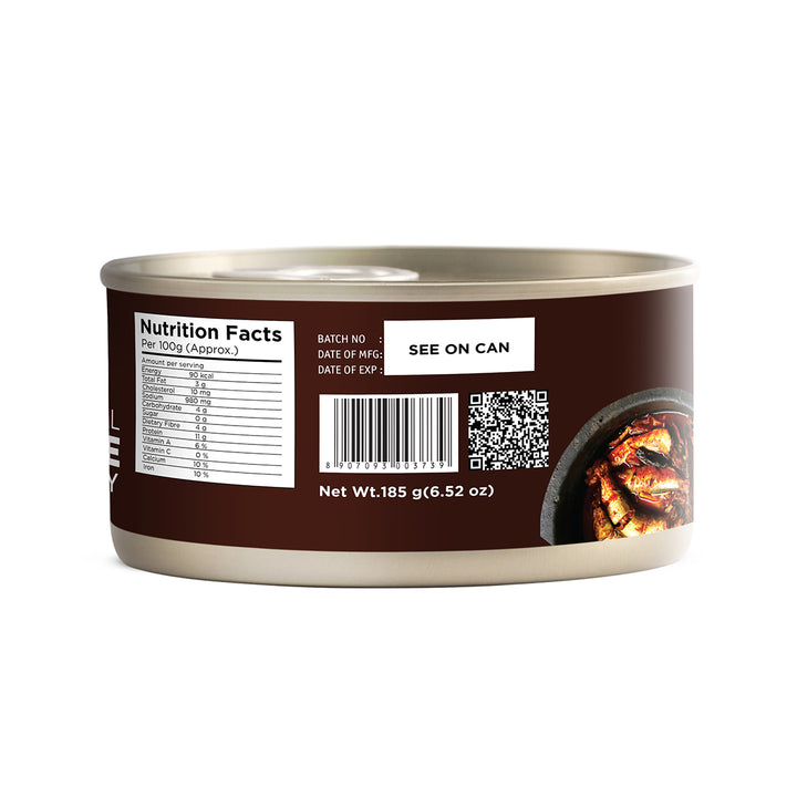 TN Sardine Curry Tin 185 g