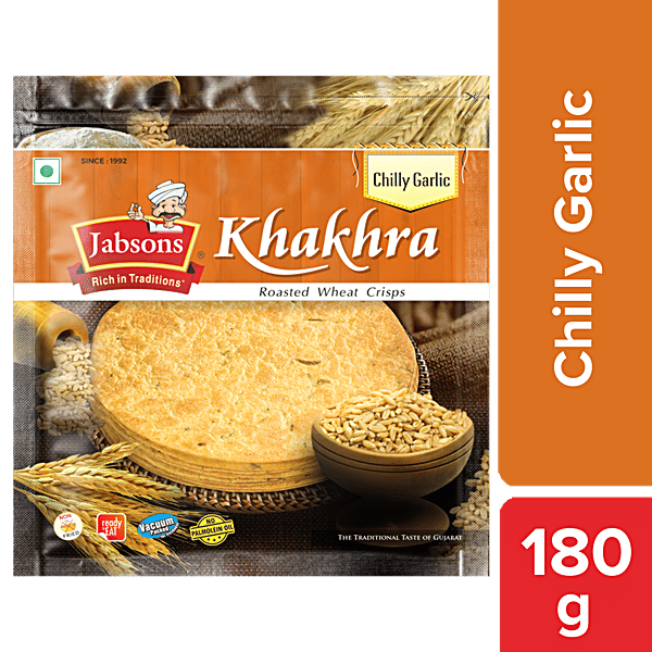 I-snacks Rosted Garlic Bhakhari 180 g