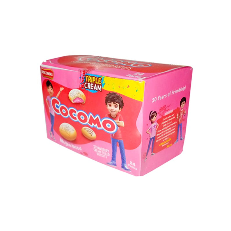 Bisconni Cocomo Strawberry Cream Filled Biscuits