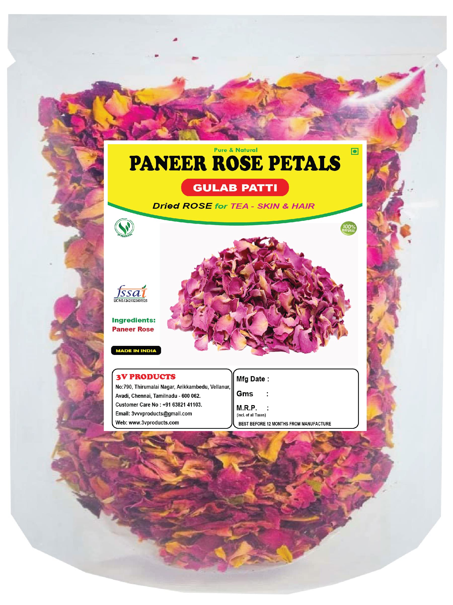 Mahek Rose Peatls Dry 50 g