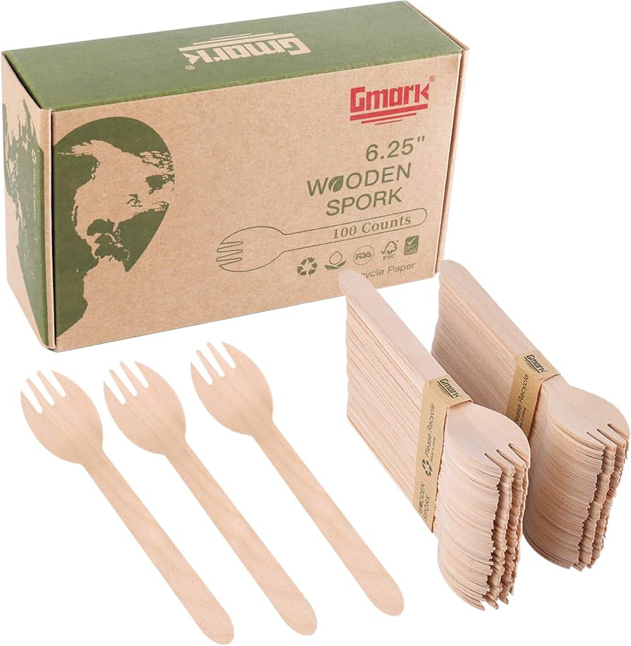 Spark Wooden Spoon 100 Pieces