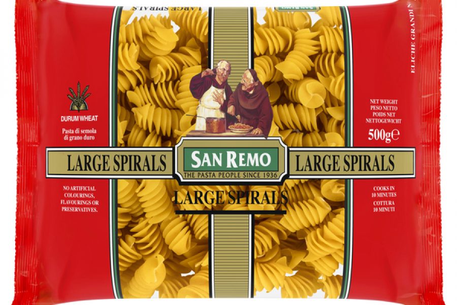 San Remo Large Spirals 500 g