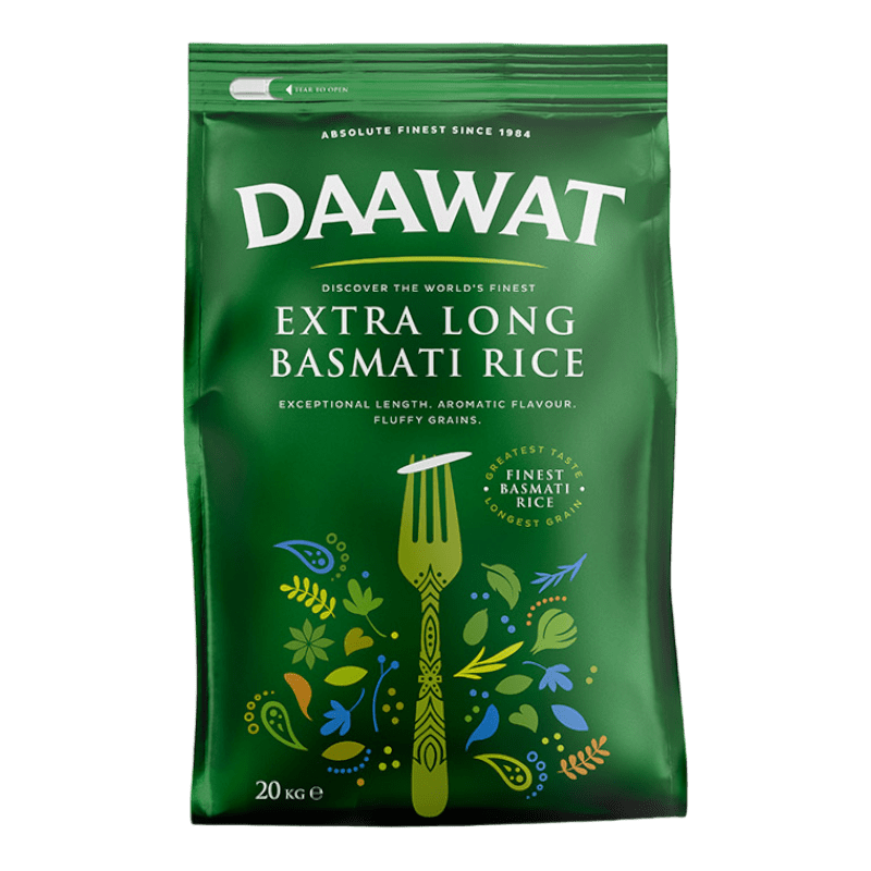 Daawat Extra Long Basmati Biryani 20 kg