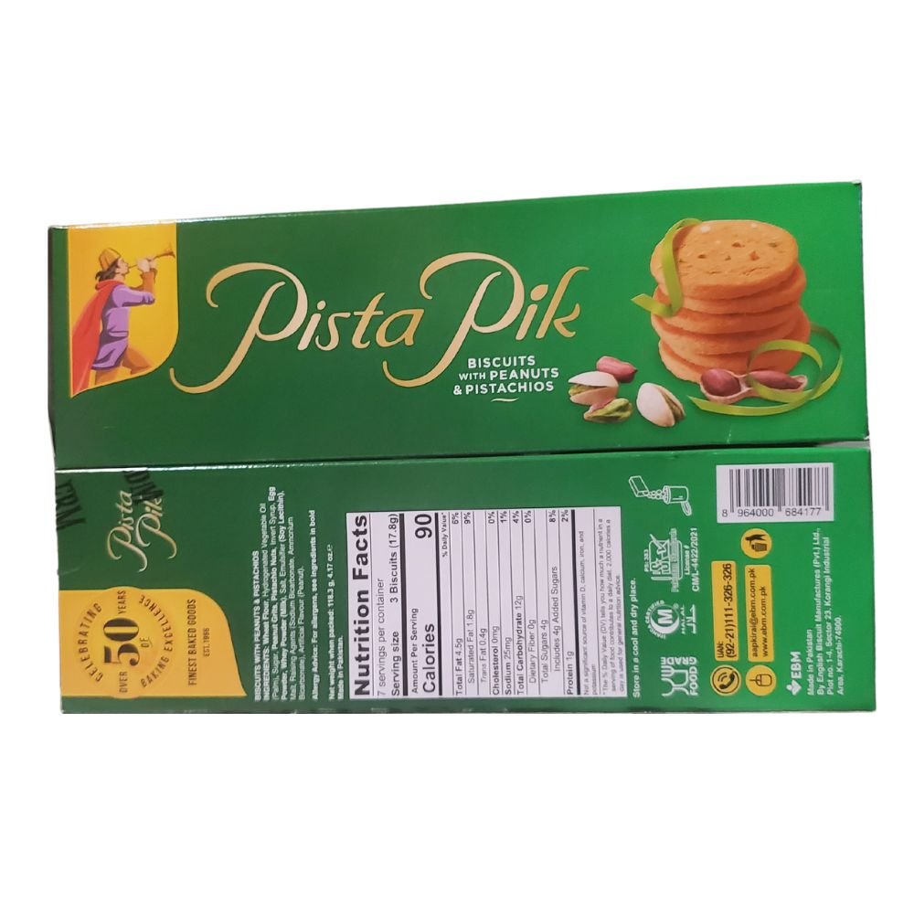EBM Pista Pik Biscuits 118 g