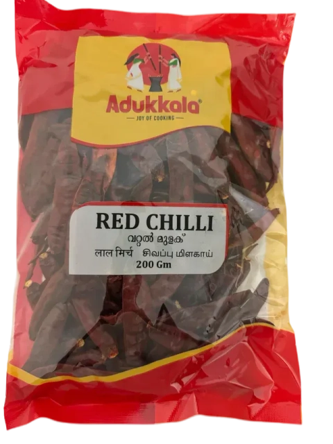Adukkala Red Chilli Whole 400 g