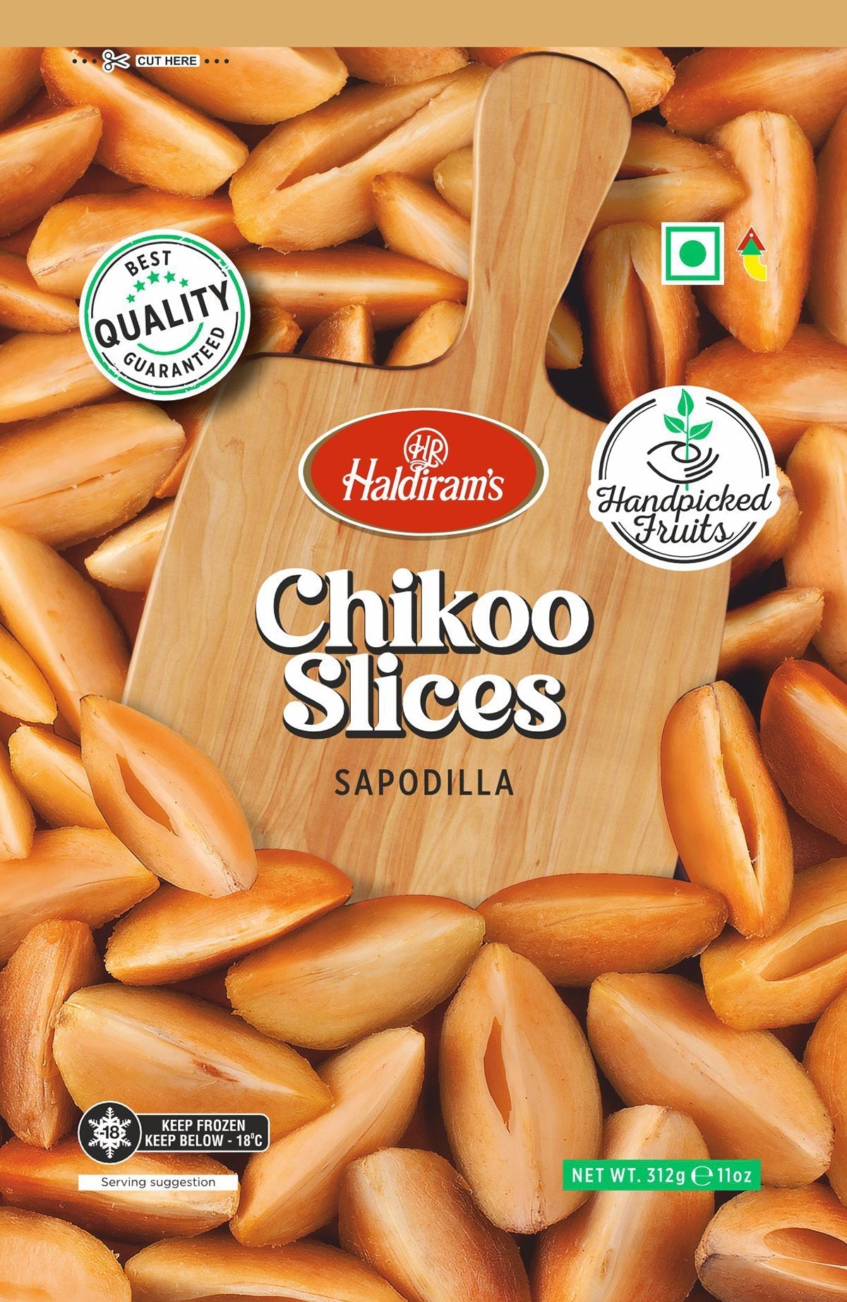 Haldiram Chikoo Slice 312 g