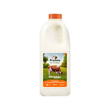 Kisaan Cow Milk Pasteurized 2 L