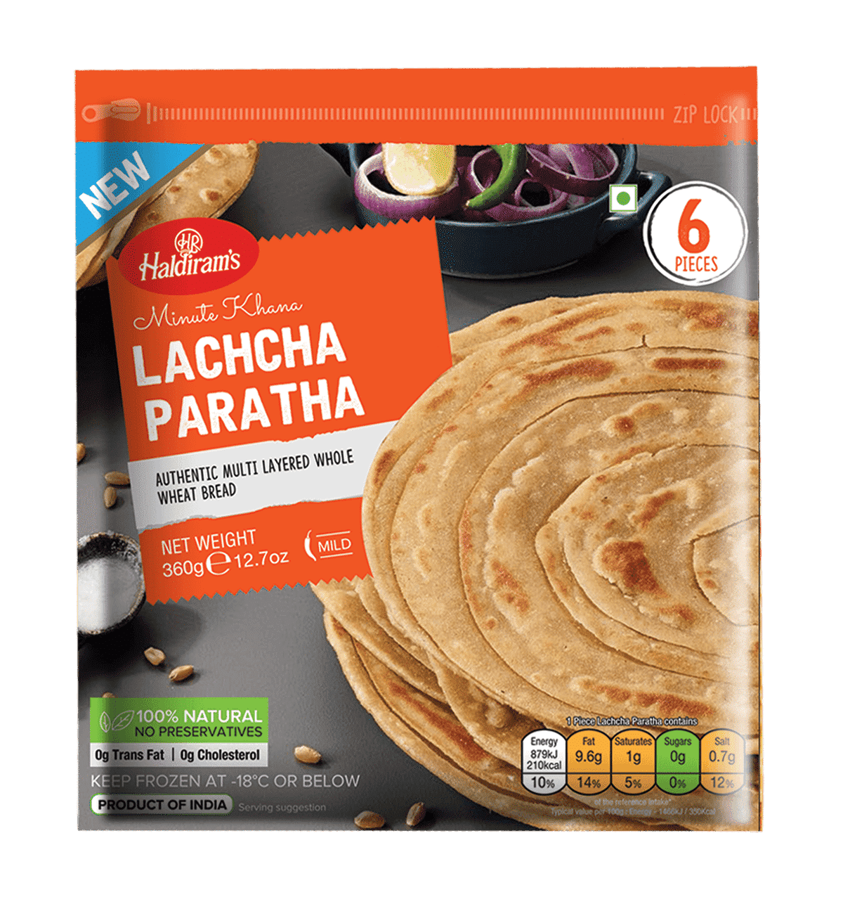 Kemchho Lachha Paratha 1.2 kg