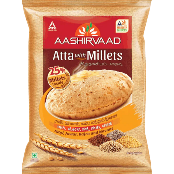 Aashirvaad Atta with Millets 2.2 kg