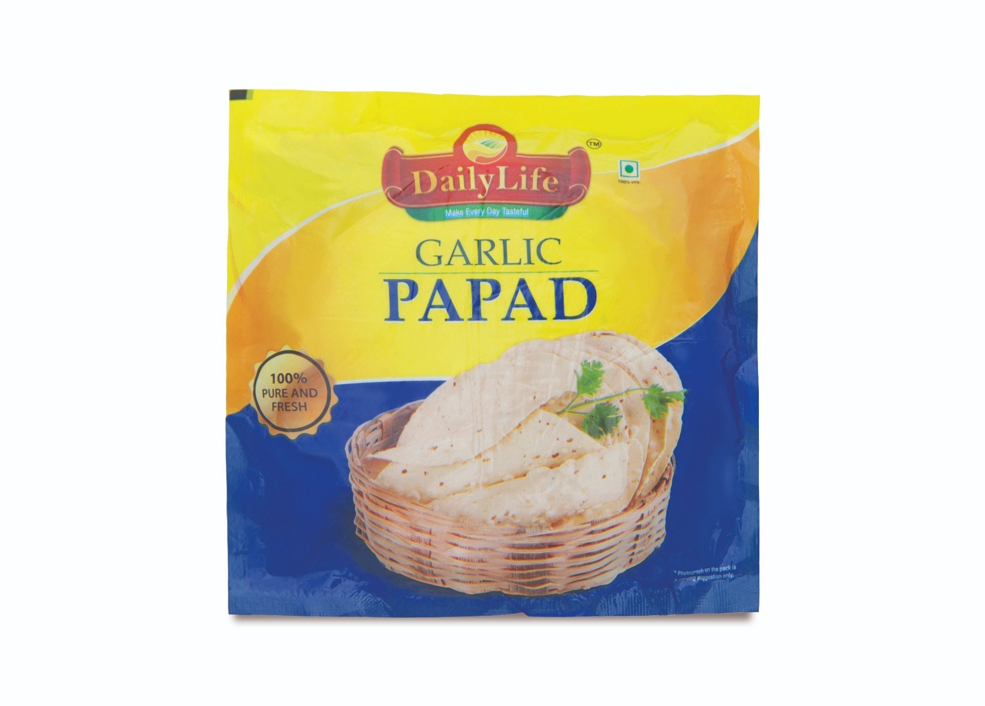 Foram Garlic Papad 200 g