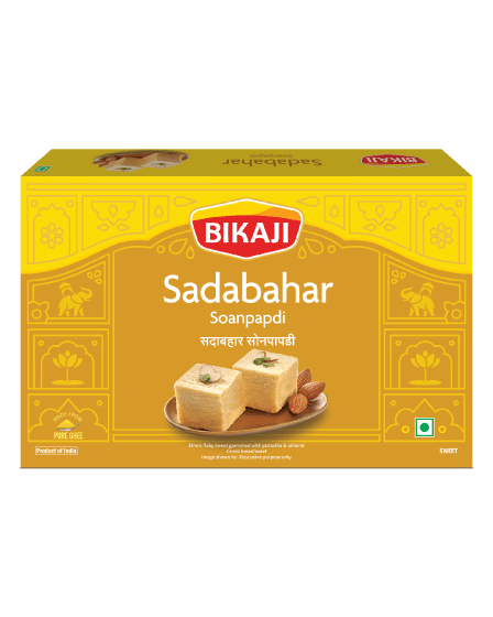 Bakaji Sadabahar Sona Papdi 500 g