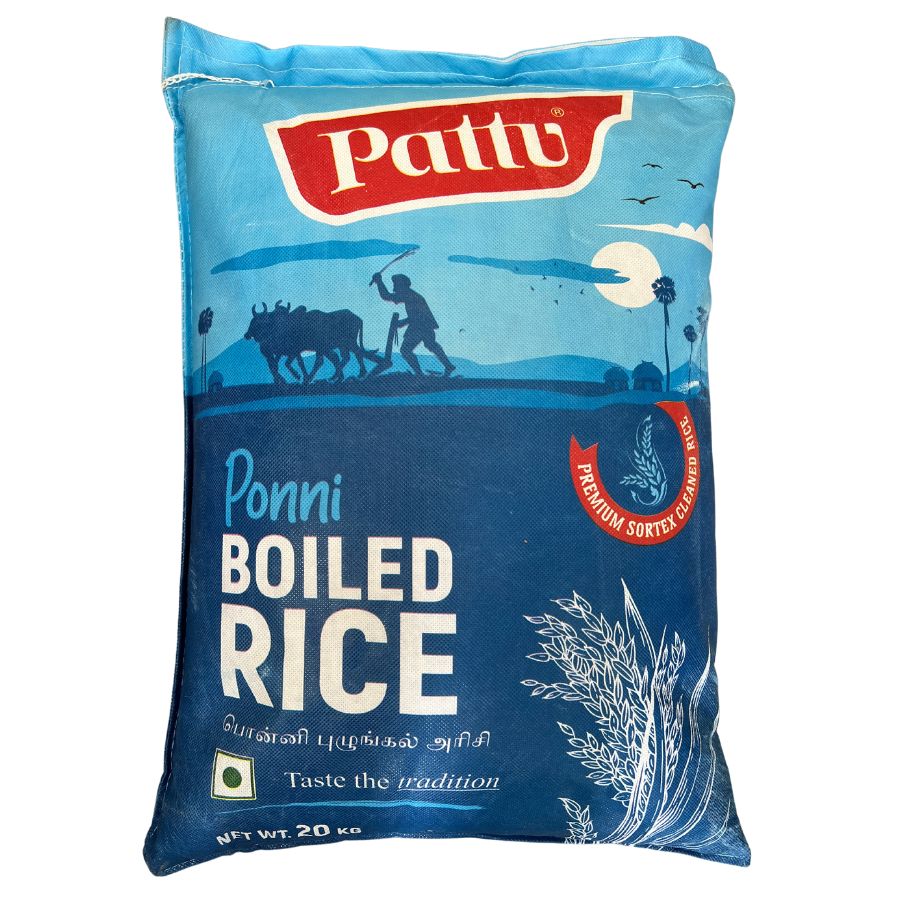 Pattu Ponni Raw Rice 20 kg