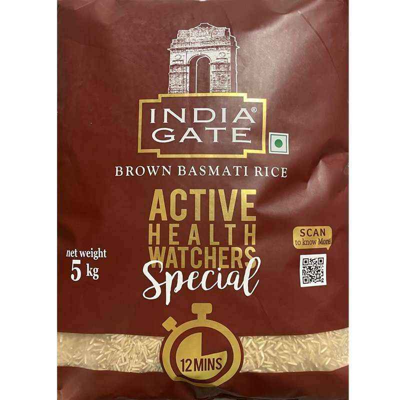 India Gate Brown Basmati Rice 5 kg