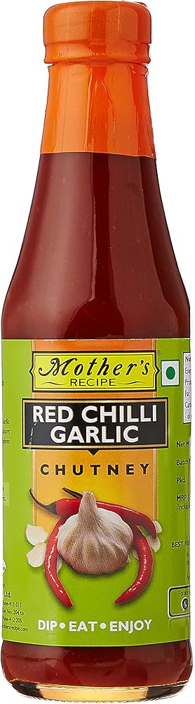 Mothers Red Chilli Garlic Cutni 330 g