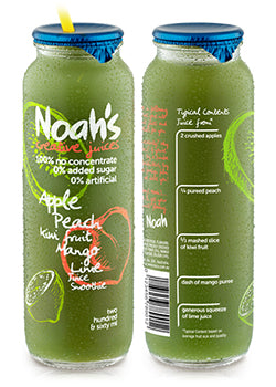 Noahs Green Smoothie Peach Kiwi 260 ml