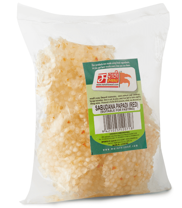 MS Sabudana Papdi Red Chili 200 g