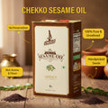 888 Cold Pressed Chkku Sesame Oil 500 ml